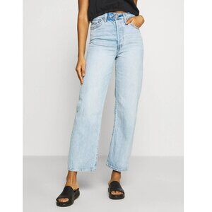 Levi's ribcage straight ankle jeans